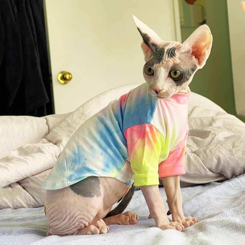 camiseta respirável para gatos - Cat Style