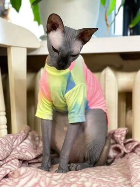 camiseta respirável para gatos - Cat Style